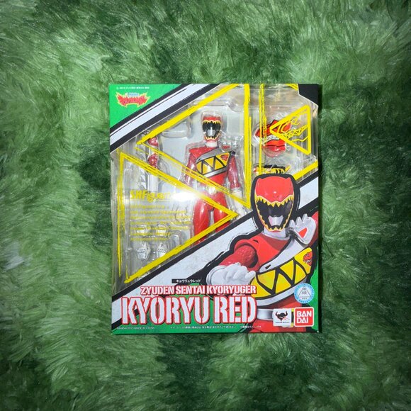 *NEW Kyoryuger Red SH Figuarts Bandai Tamashii Power Rangers Dino Charge - Picture 1 of 6